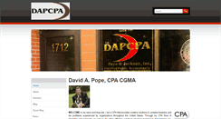 Desktop Screenshot of davidapope.com